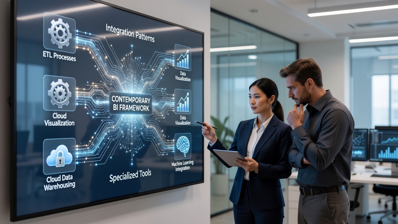 Examining Integration Patterns of Specialized Tools in Contemporary Business Intelligence Frameworks